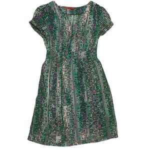 AKIRA Chicago Green Lightweight Dress Sz‎ Medium